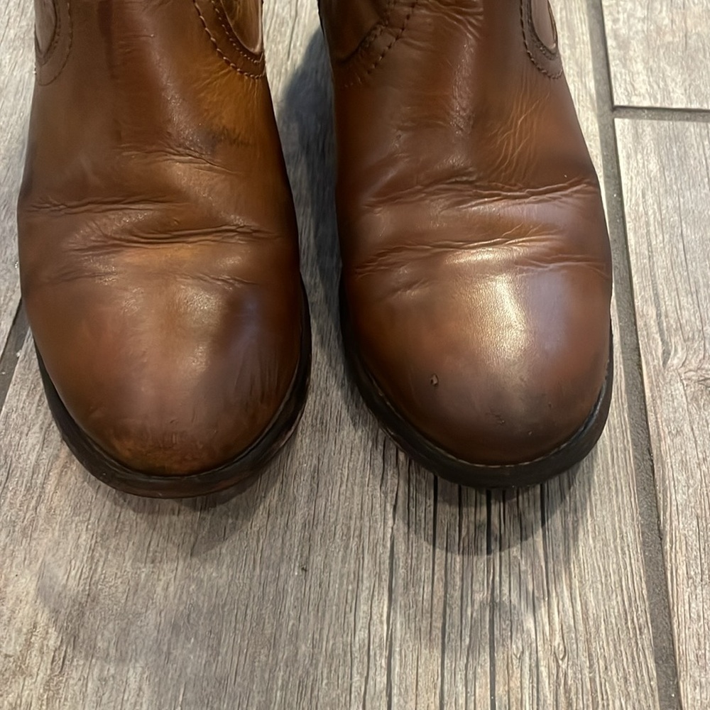 Frye Brown Leather Boots - Picture 5 of 9